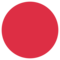 Red Circle emoji on Twitter